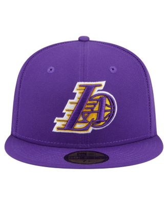 Men's Purple Los Angeles Lakers Deceptor 59FIFTY Fitted Hat