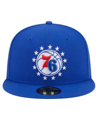 Men's Royal Philadelphia 76ers Deceptor 59FIFTY Fitted Hat