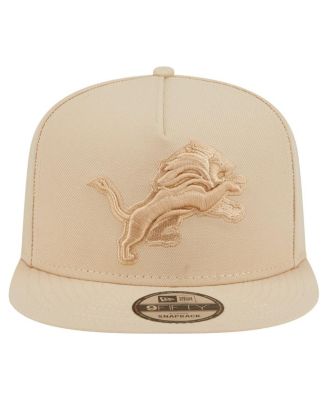Men's Light Beige Detroit Lions Color Pack A-Frame 9FIFTY Snapback Hat
