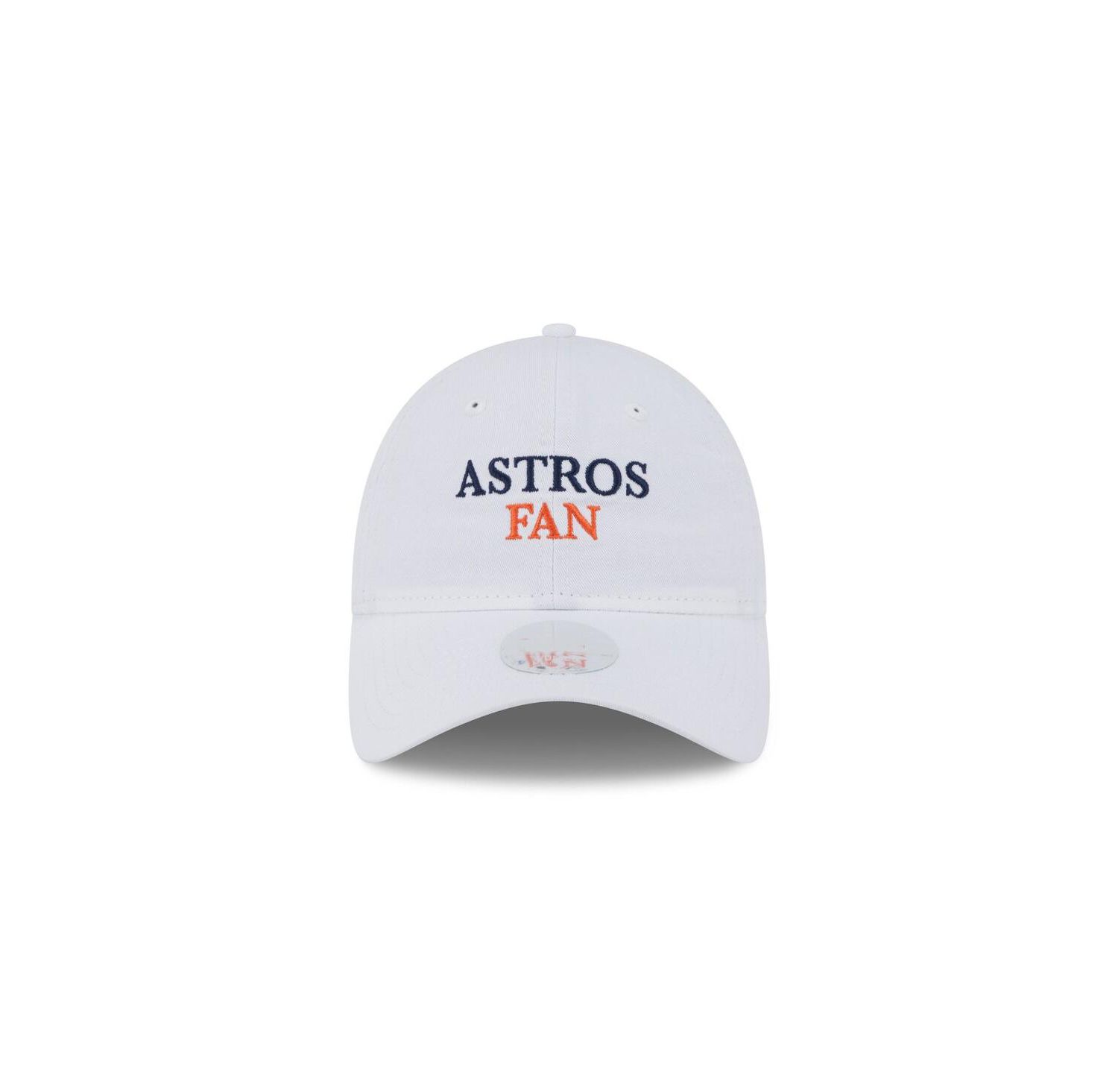 Women's White Houston Astros Team Fan 9TWENTY Adjustable Hat