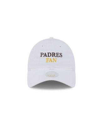 Women's White San Diego Padres Team Fan 9TWENTY Adjustable Hat