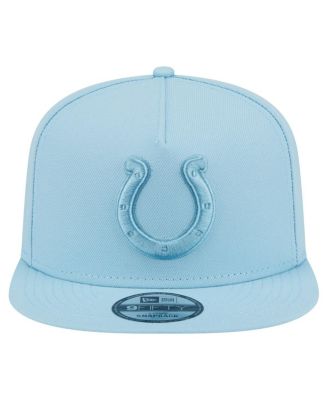 Men's Light Blue Indianapolis Colts Color Pack A-Frame 9FIFTY Snapback Hat