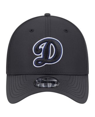 Men's Black Los Angeles Dodgers Night 39THIRTY Flex Hat