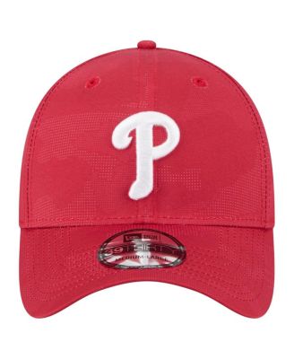 Men's Red Philadelphia Phillies Tonal Camo 39THIRTY Flex Hat