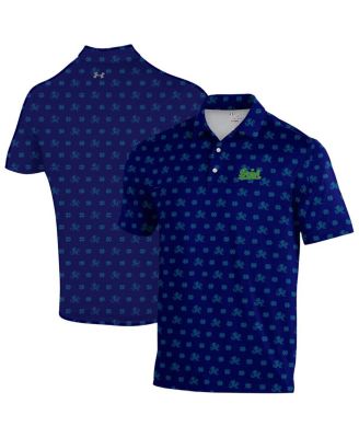Under Armour - Men's Navy Notre Dame Fighting Irish Gameday Armourfuse Polo Shirt