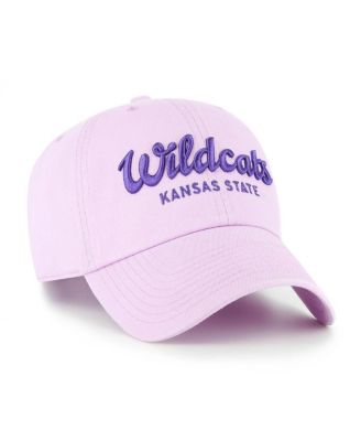 Men's Light Purple Kansas State Wildcats Vault Clean Up Adjustable Hat