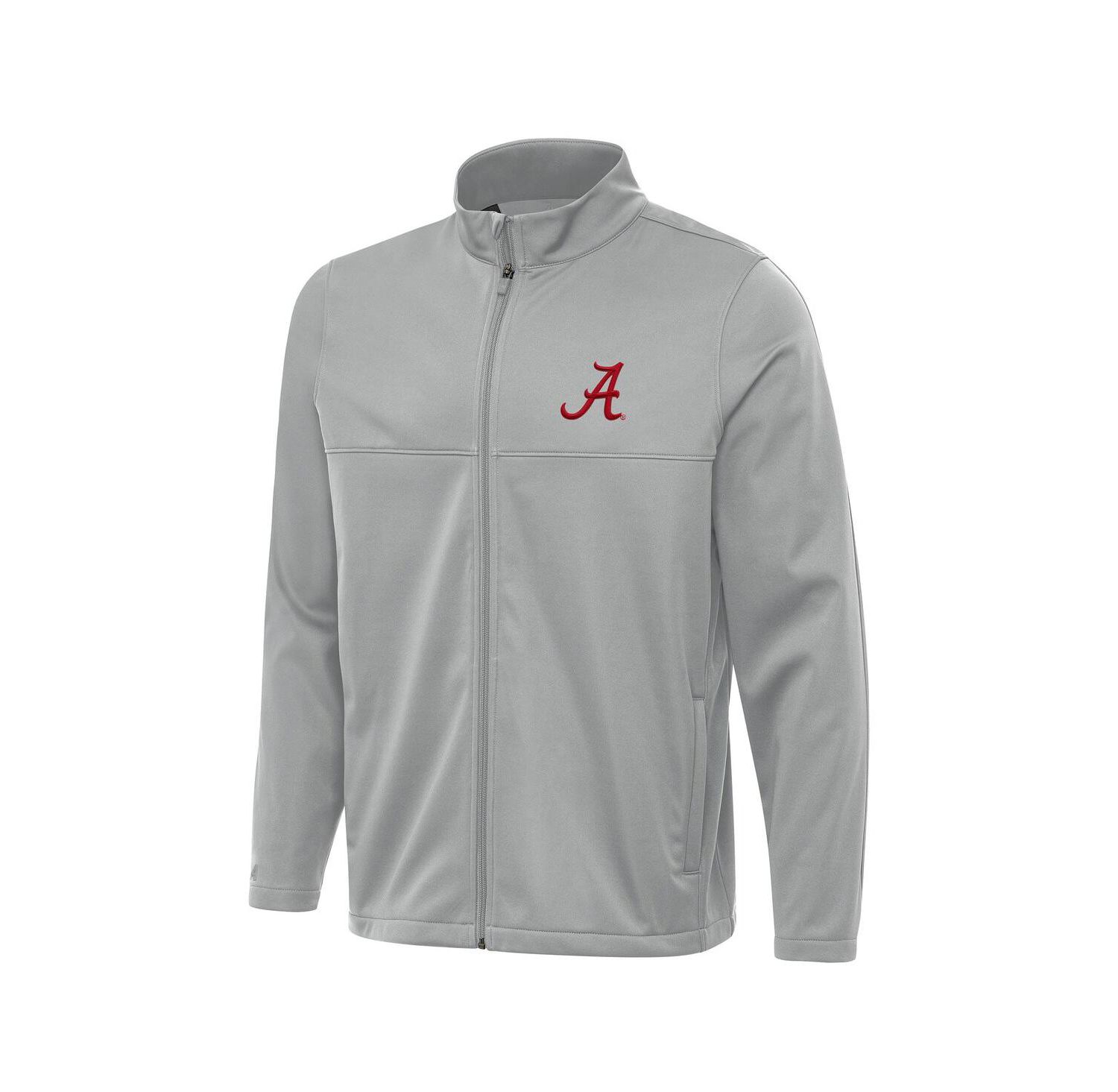 Men's Gray Alabama Crimson Tide Links 2 Full-Zip Golf Jacket