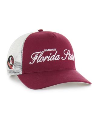 '47 Brand - Men's and Women's Garnet Florida State Seminoles Contemporary Basics Foundation Trucker Hitch Adjustable Hat