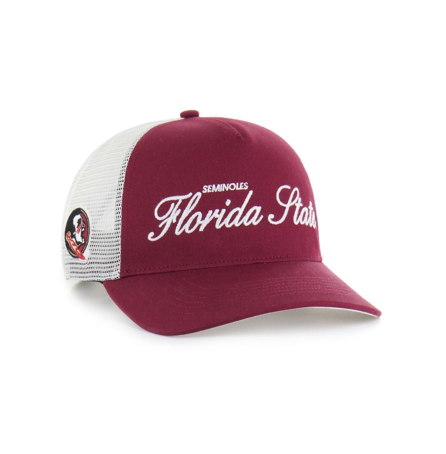 Кепка '47 Brand Garnet Florida State Seminoles Contemporary Basics Foundation Trucker Hitch Adjustable Hat — фото 1