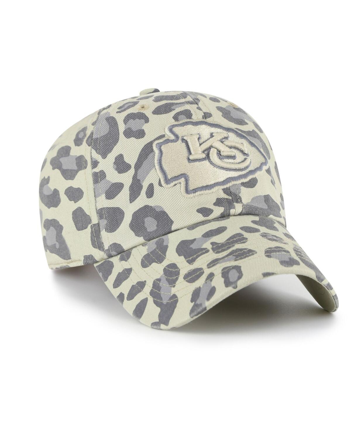 47 Brand Women's Gray Kansas City Chiefs Bagheera Clean Up Adjustable Hat In Gray