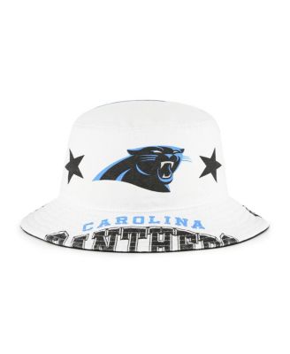 Women's White Carolina Panthers Energize Bucket Hat
