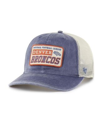 '47 Brand - Men's Navy Denver Broncos Canteen Relaxed Trucker Adjustable Hat