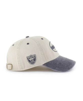 Men's Khaki Las Vegas Raiders Breaking Trail Clean Up Adjustable Hat