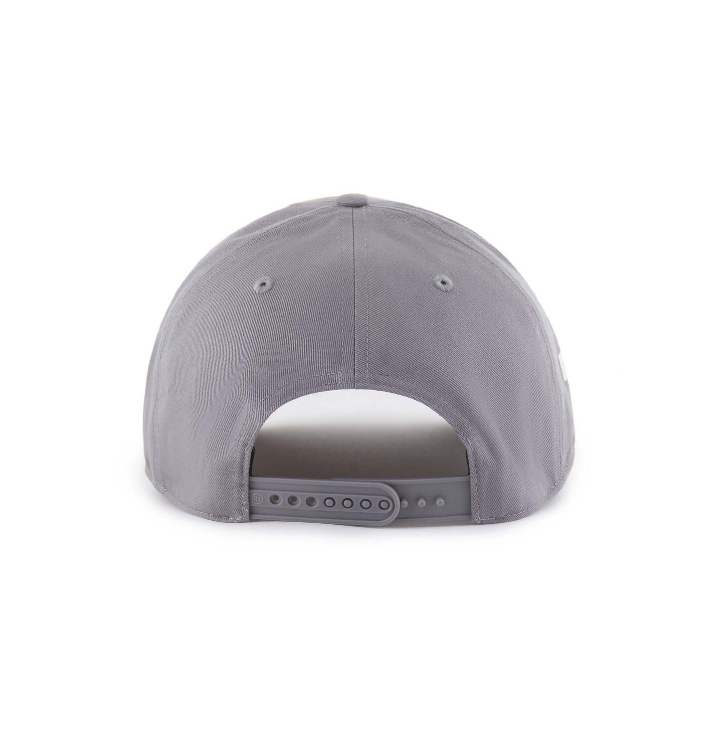 Мужские головные уборы '47 Brand Gray North Carolina Tar Heels Contemporary Basics Foundational Rope Hitch Adjustable Hat — фото 2