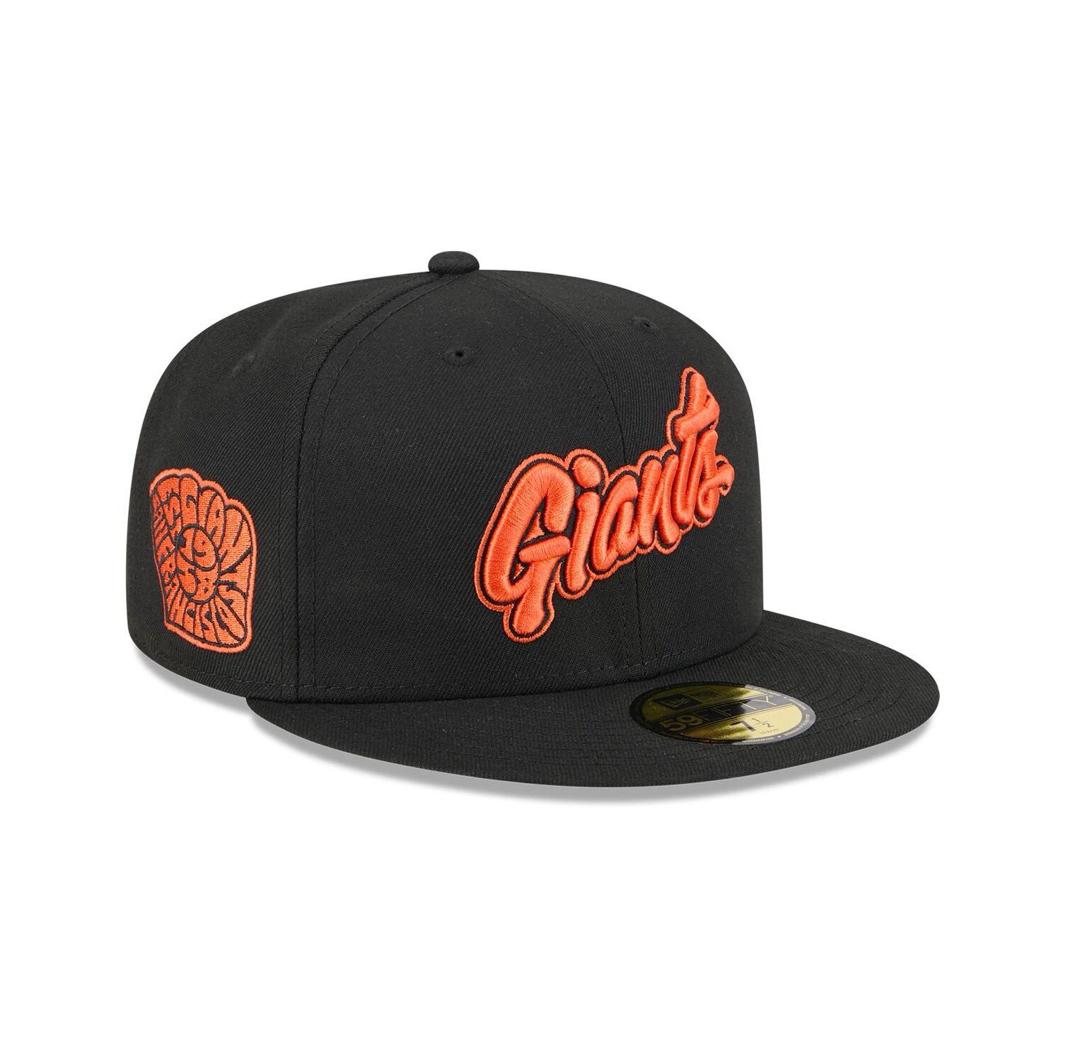 Men's Black San Francisco Giants 2025 City Connect Wordmark 59FIFTY Fitted Hat