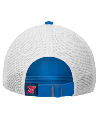 Men's Powder Blue Ole Miss Rebels On-Field Club Adjustable Trucker Hat