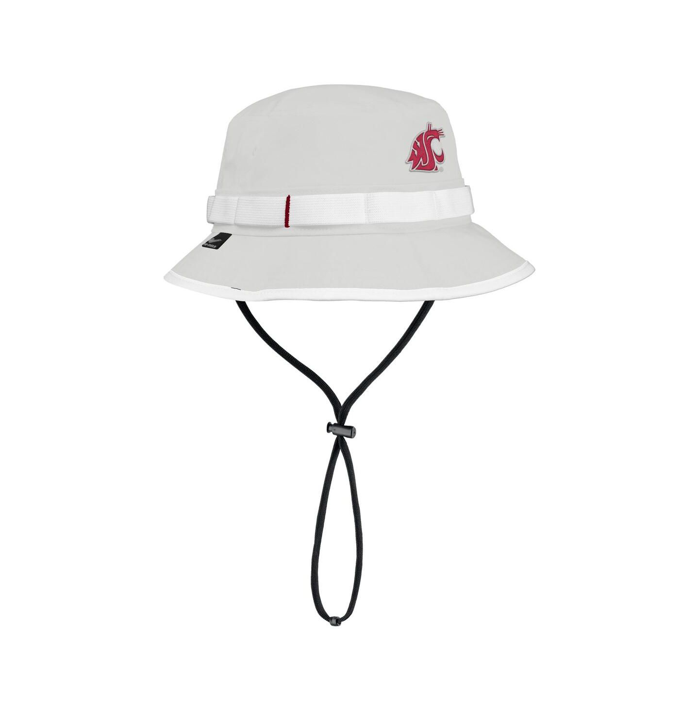 Мужская панама Nike Gray Washington State Cougars 2025 On-Field Boonie Performance Bucket Hat — фото 1