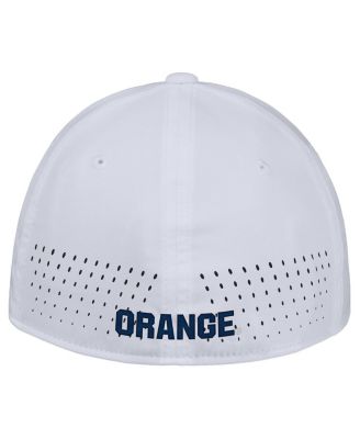 Men's White Syracuse Orange 2025&nbsp;On-Field Performance Flex Hat