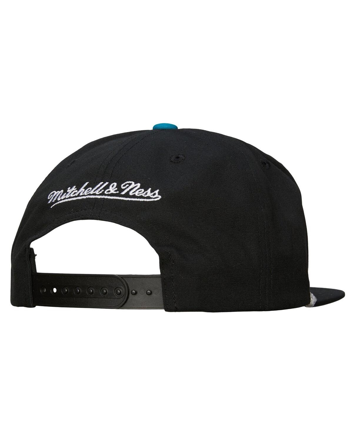 Mitchell & Ness Black San Jose Sharks Ascend Deadstock Snapback Hat In Black