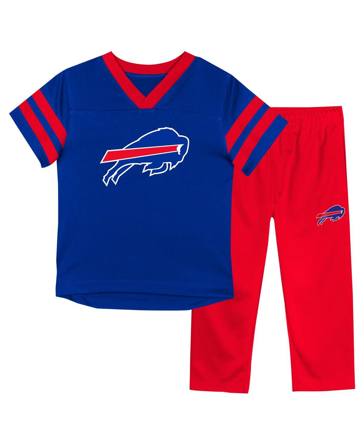 Outerstuff 2-piece Toddler Buffalo Bills T-shirt And Pants Set In Blue