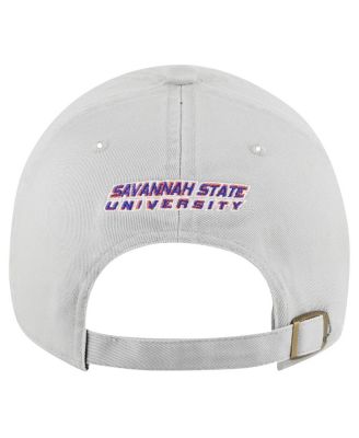 Men's Gray Savannah State Tigers Side Back Clean Up Adjustable Hat