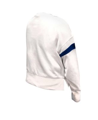 Women's&nbsp;White Dallas Cowboys Plus Size Fleece Pullover Sweatshirt