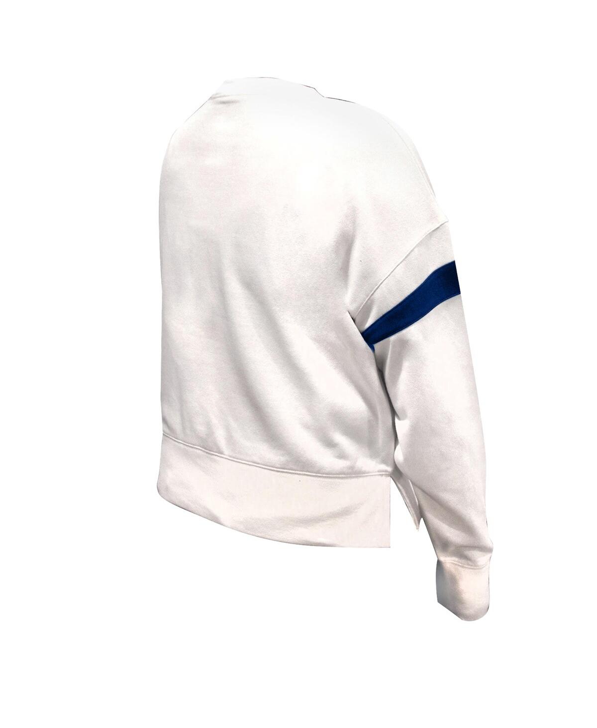 Fanatics Women'sâ White Dallas Cowboys Plus Size Fleece Pullover Sweatshirt In White