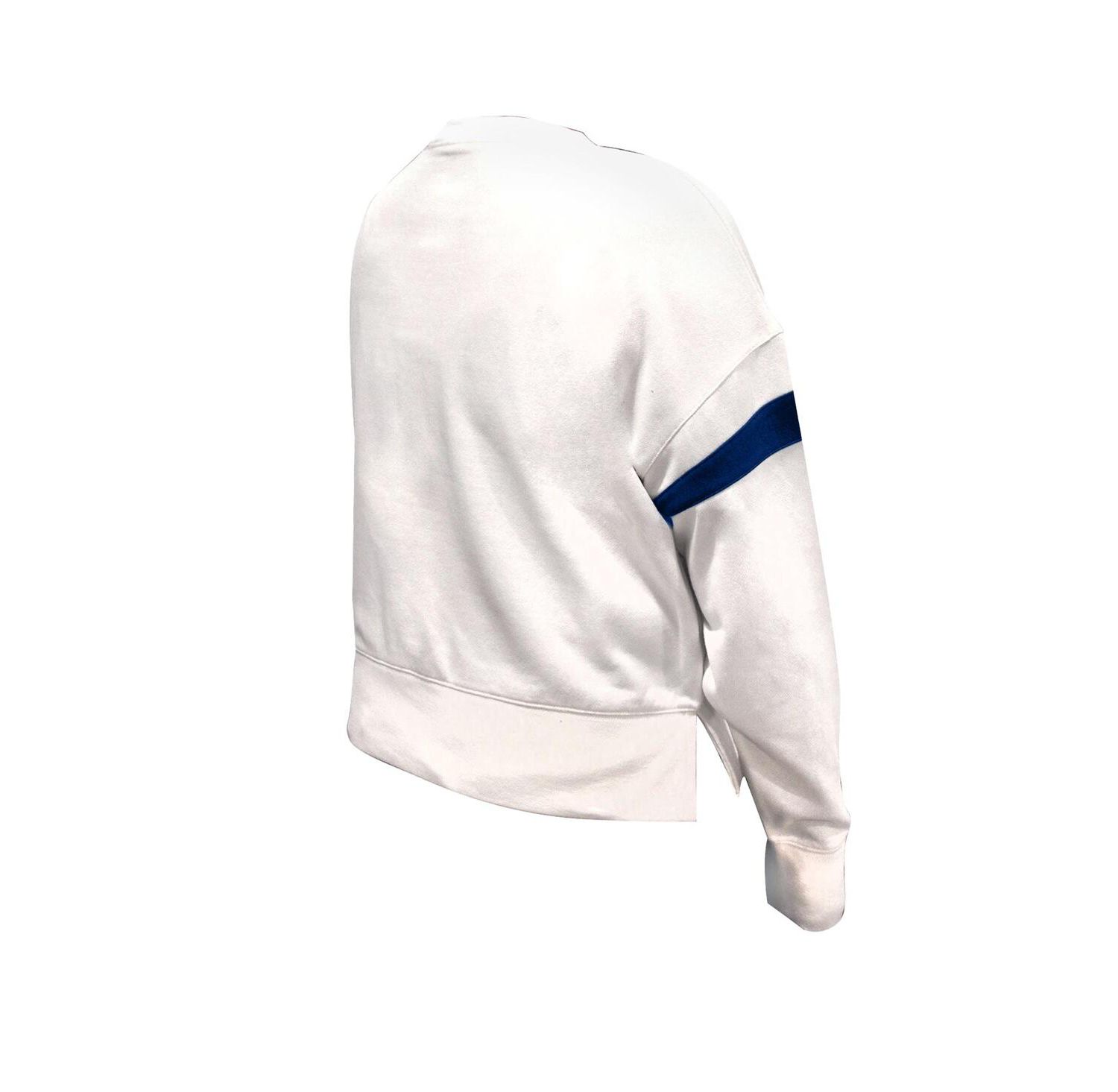 Women's White Dallas Cowboys Plus Size Fleece Pullover Sweatshirt