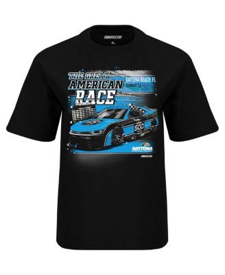 Big Boys and Girls Black Daytona International Speedway 2025 Daytona 500 Graphic T-Shirt