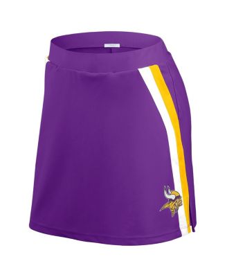 Women's Purple Minnesota Vikings Stripe Skort