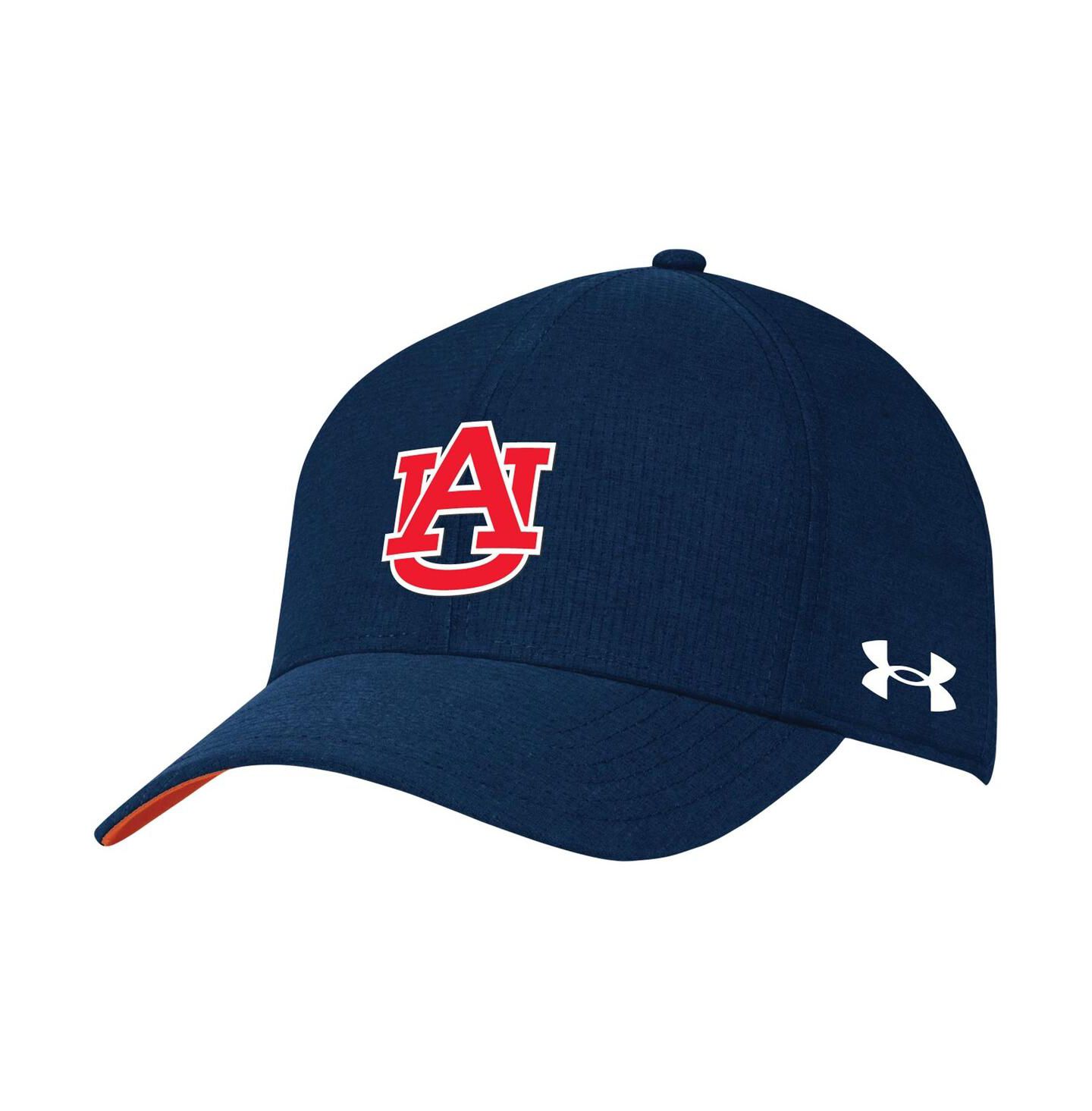 Женская кепка Under Armour Navy Auburn Tigers Logo Adjustable Hat — фото 1