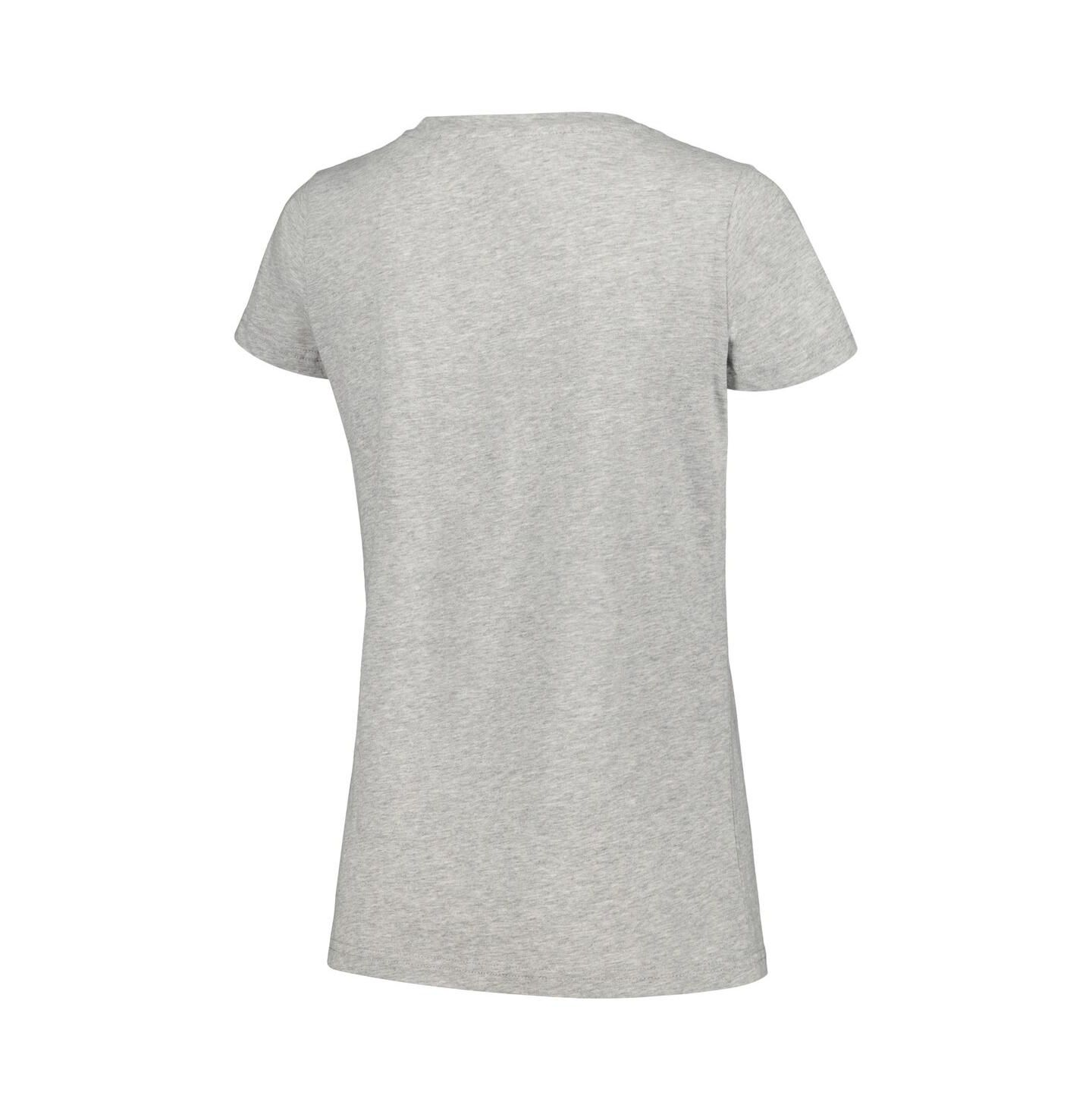 Женская футболка Mad Engine Heather Gray The Little Mermaid Faded Ariel Scoop Neck — фото 2