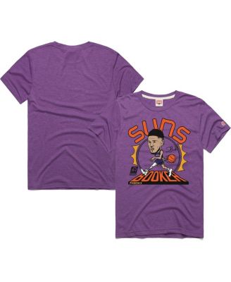 Homage - Men's and Women's Devin Booker Purple Phoenix Suns 2024/25 City Edition Caricature Tri-Blend T-Shirt