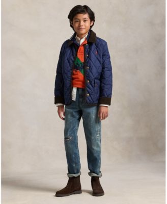 Boys 8-20 Hooded Barn Jacket