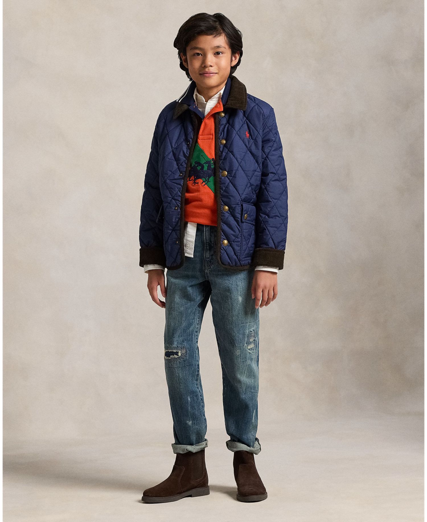 Boys' 8-20 Hooded Barn Jacket