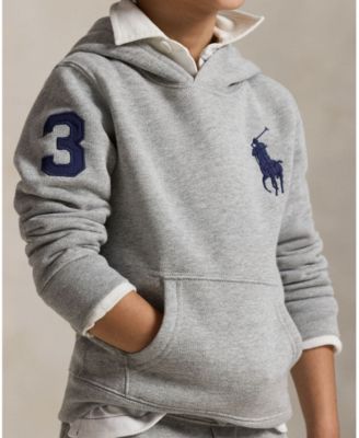 Toddler and Little Boys Big Pony Fleece Hoodie