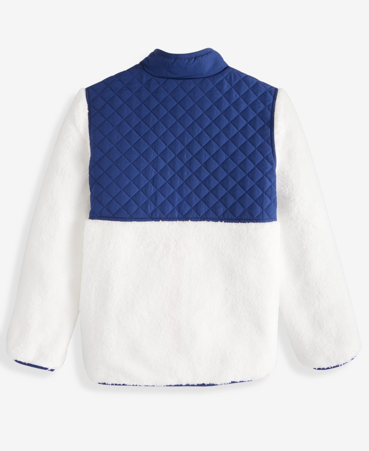 Epic Threads Boys 4-20 Colorblocked Faux-Sherpa Jacket, Macy's Exclusive