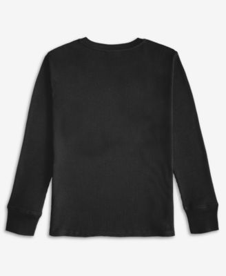 Boys' 5-20 Thermal Long-Sleeve Crewneck T-Shirt