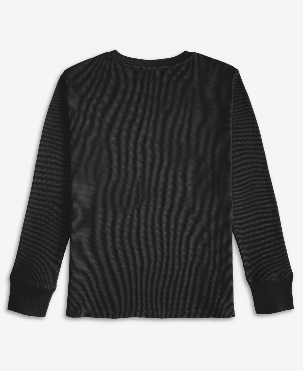 Epic Threads Boys 5-20 Thermal Long-sleeve Crewneck T-shirt, Macy's Exclusive In Black