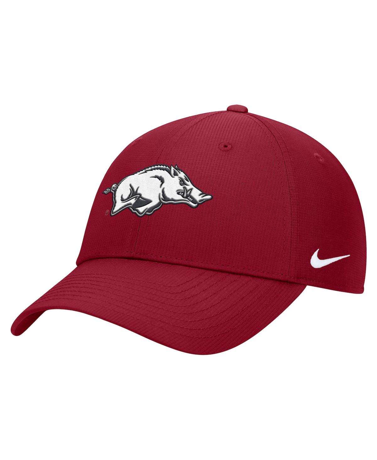 Nike Men's Cardinal Arkansas Razorbacks 2025 On-Field Club Performance Adjustable Hat