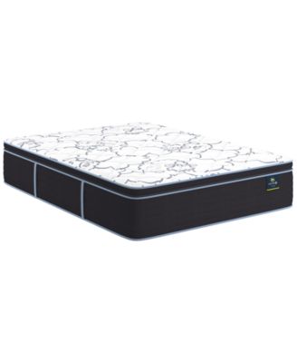 34th Street 15" Medium Pillow-Top Mattress Set, Queen Split