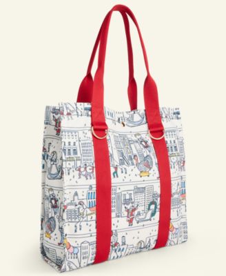 Thanksgiving Day Parade 2025 NYC Scenic Canvas Tote, Macy's Exclusive