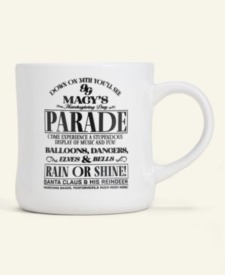 Thanksgiving Day Parade 2025 Commemorative Newspaper Print Coffee Mug, Macy's Exclusive