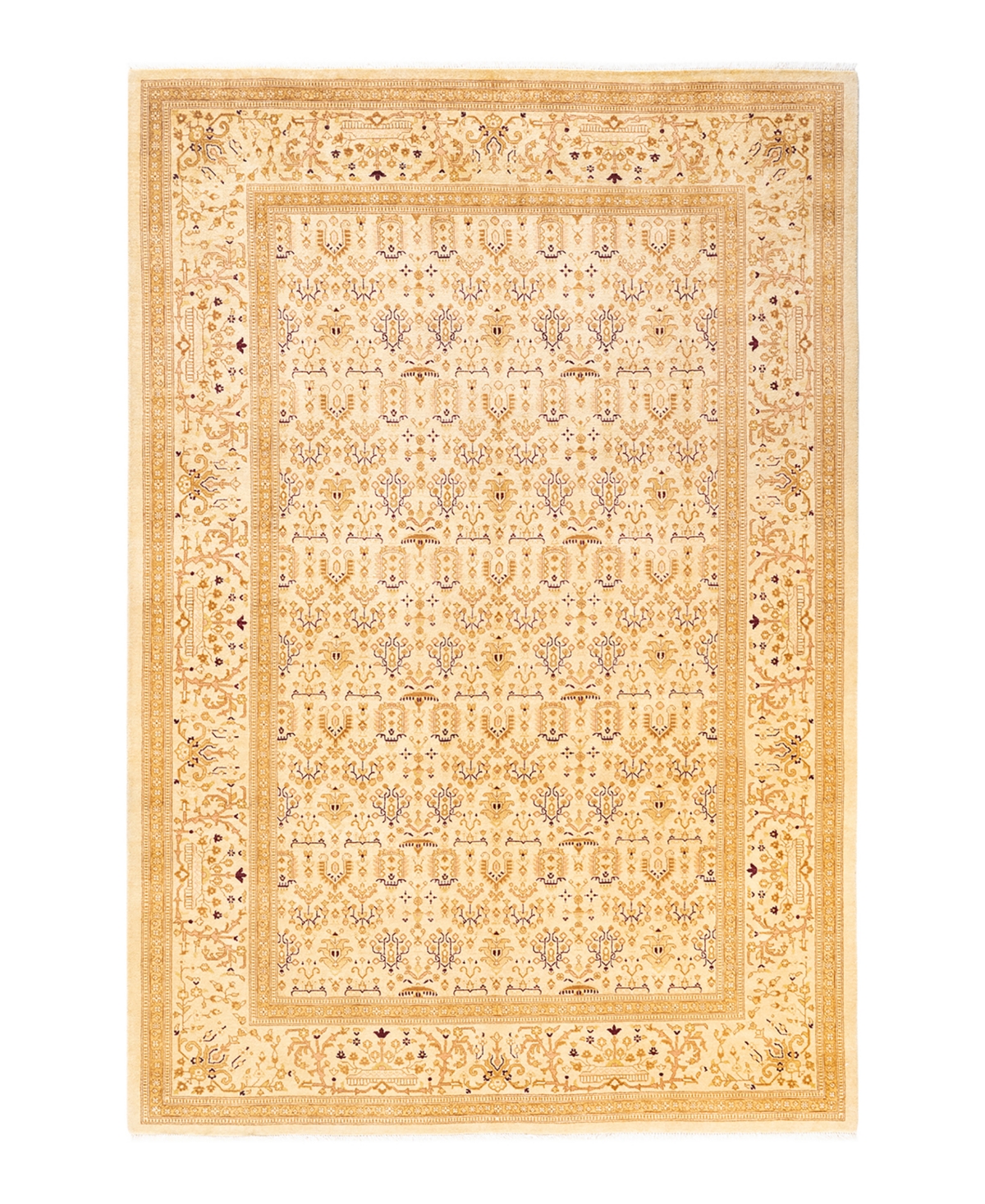 Adorn Hand Woven Rugs Mogul M1251 6'1"x8'10" Area Rug In Multi