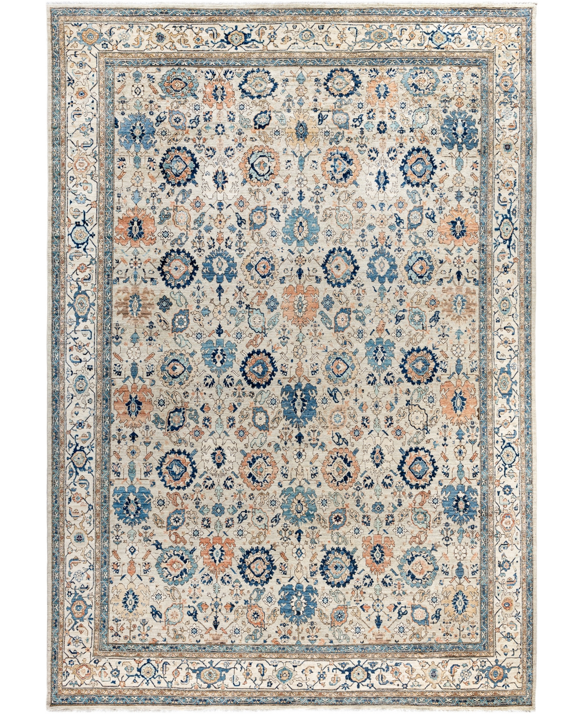 Adorn Hand Woven Rugs Serapi M0103-77 9'9"x14' Area Rug In Sand