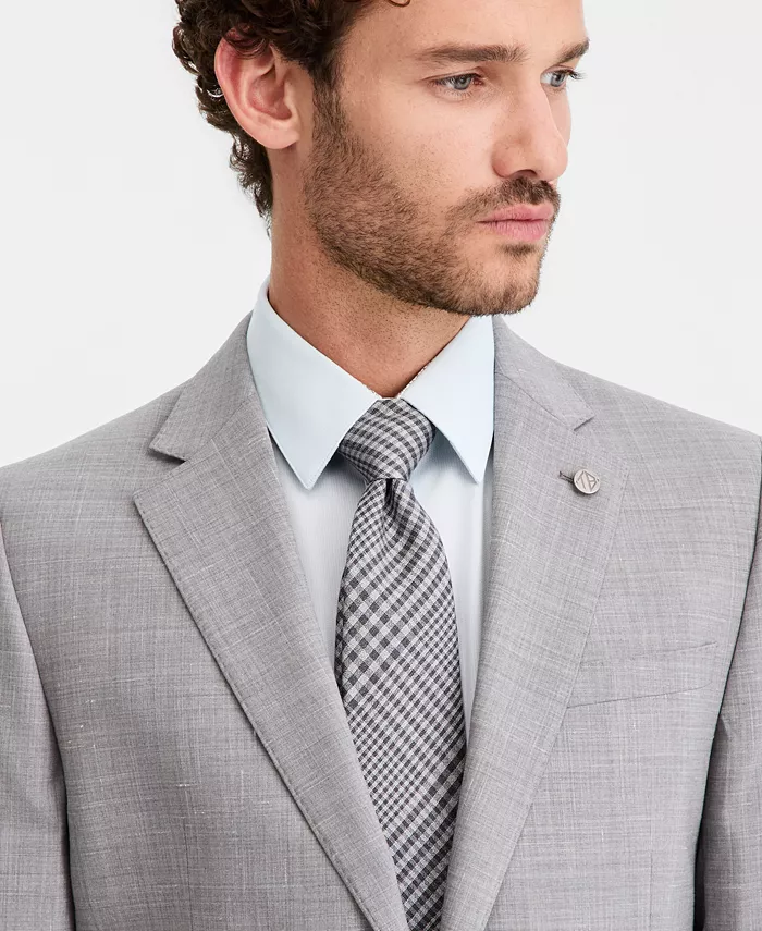 Men's Modern-Fit Wool-Blend Suit Separates Jacket - thumbnail 3