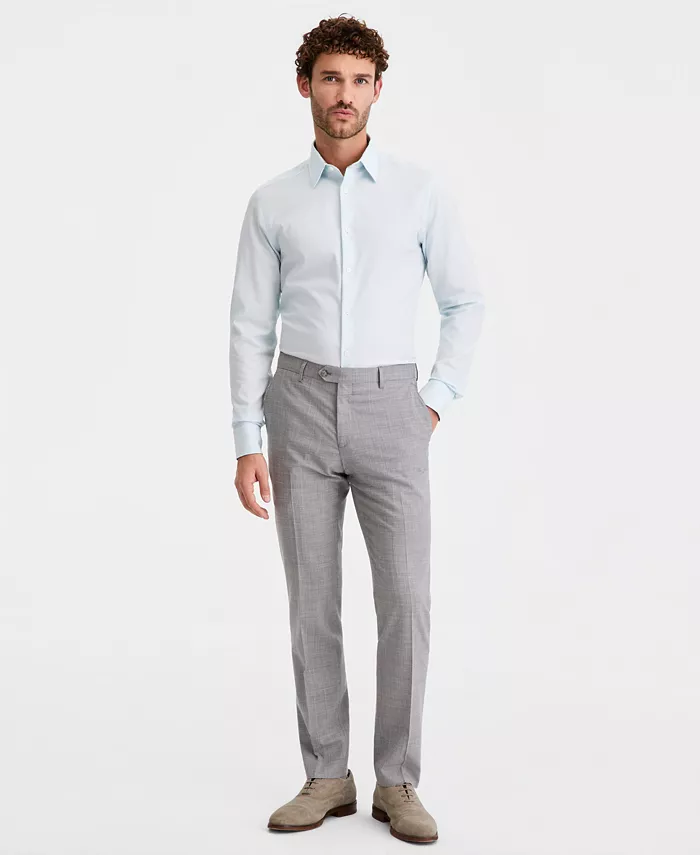 Men's Modern-Fit Wool-Blend Suit Separate Pants
