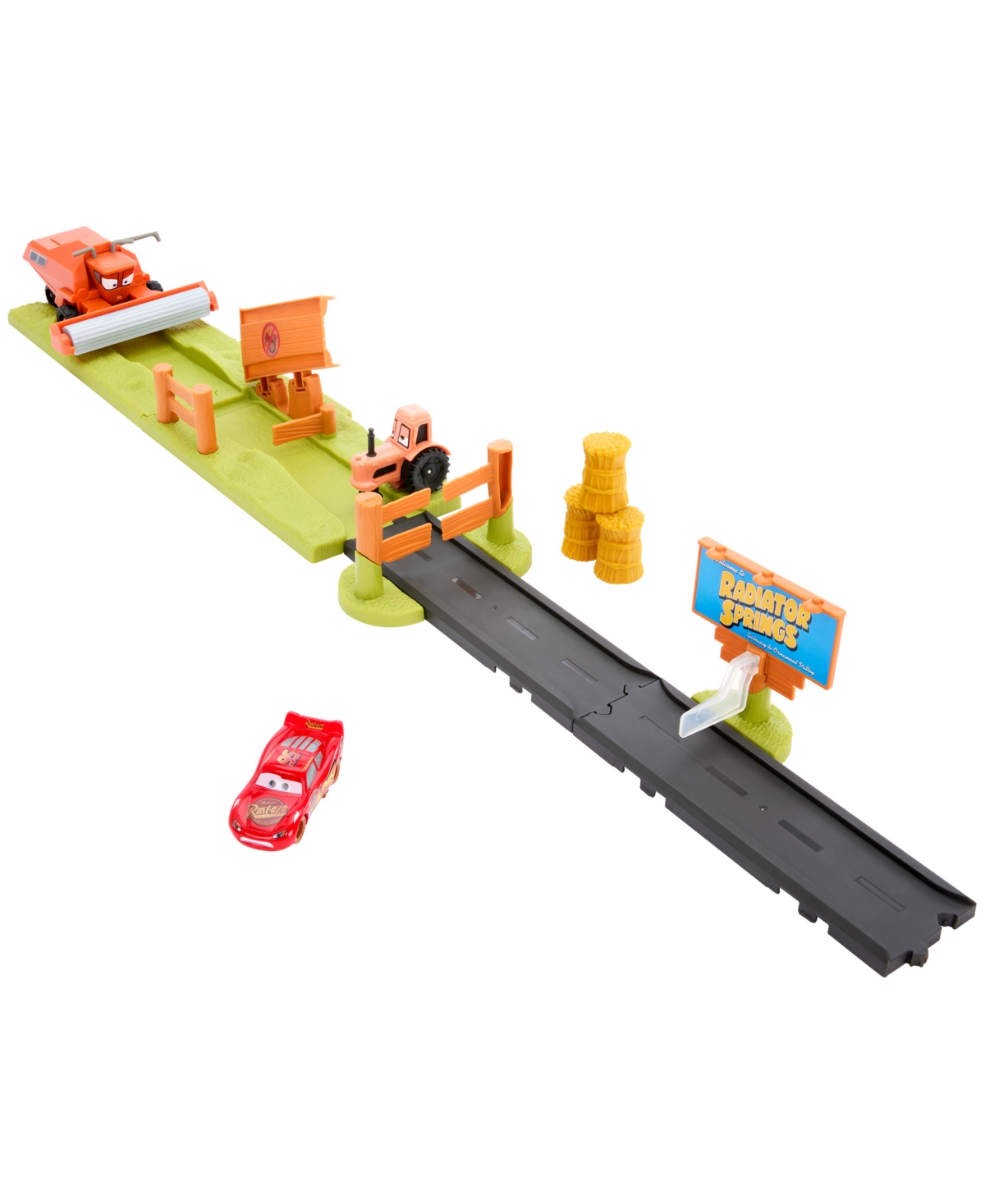 Cars Disney And Pixar  Frank Escape And Stunt Race Playset In Multi