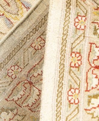 Adorn Hand Woven Rugs Mogul M1477 Rug Collection In White