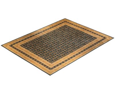 Adorn Hand Woven Rugs Mogul M1320 Rug Collection In Green